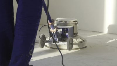 Basement Floor Polishing