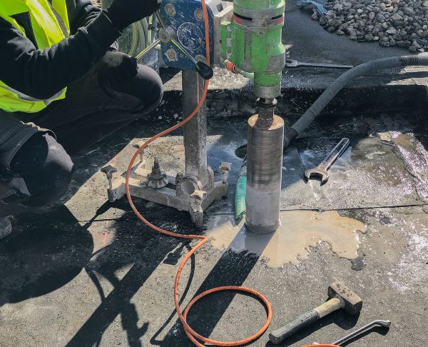 Slab Core Drilling in Joplin