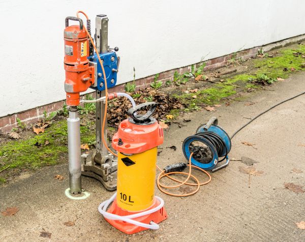 Sidewalk Core Drilling in Joplin