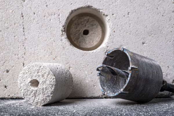 Basement Wall Coring in Joplin